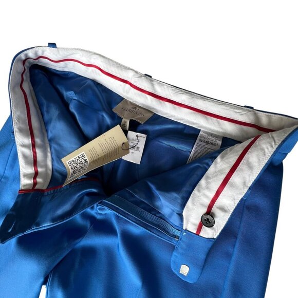 Banana Republic X HARBISON Blue High-Rise Pant Size 10 - Picture 9 of 16